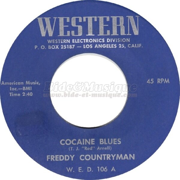 Freddy Countryman - drogue c'est du Bide, La