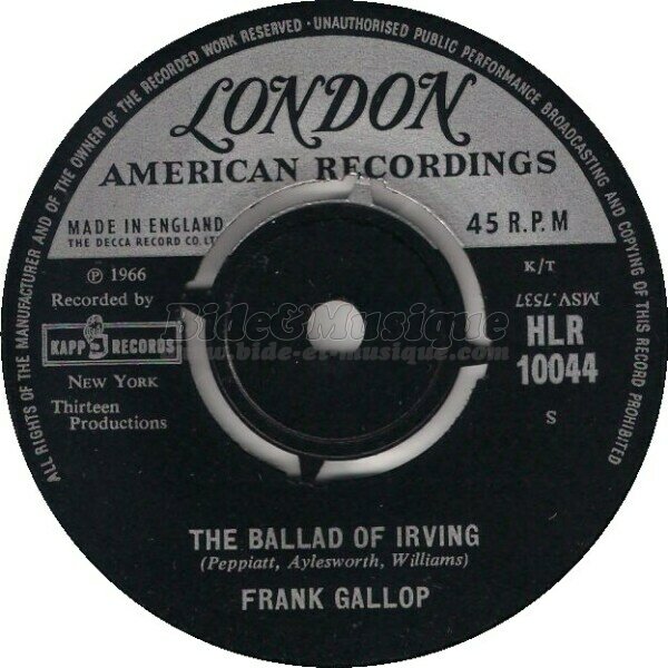 Frank Gallop - Sixties