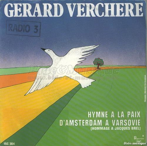 Gérard Verchère - Hymne à la paix