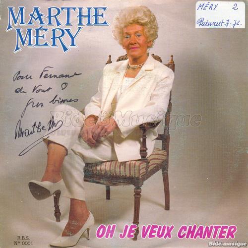 Marthe Méry - Oh je veux chanter