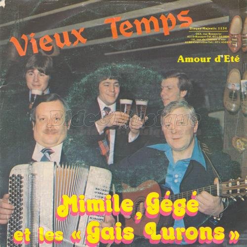 Mimile, Gégé et les Gais Lurons - Amour d'été