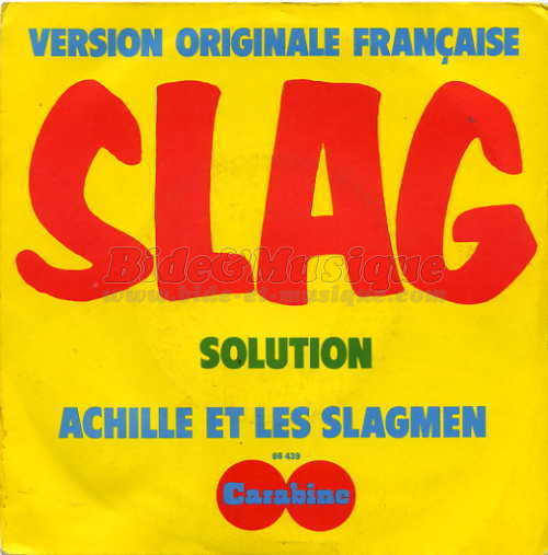 Achille et les slagmen - V.O. V.F. (version anglophone)