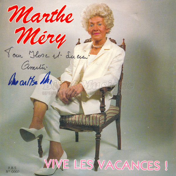 Marthe Méry - Le régime du troisième âge