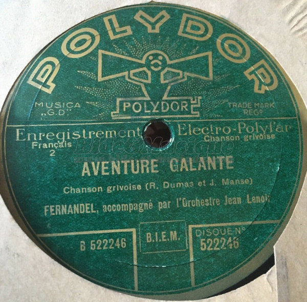 Fernandel - Bides à l'ancienne